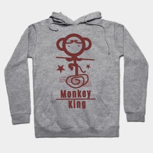 Monkey King - Maroon Hoodie